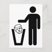 ごみ箱 ポストカード (正面)