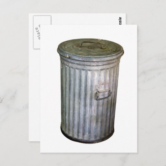 ごみ箱 ポストカード (正面/裏面)