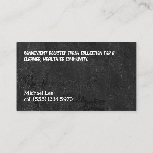 ごみ箱 名刺 (裏面)