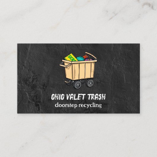 ごみ箱 名刺 (正面)