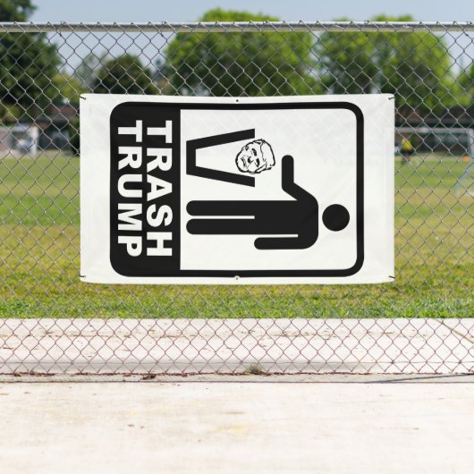 ごみ箱 横断幕 (インサイチュ)