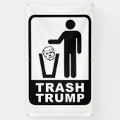 ごみ箱 横断幕 (縦)