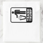 ごみ箱 長方形シール (バッグ)