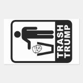 ごみ箱 長方形シール (正面)