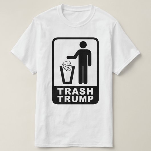 ごみ箱 Tシャツ (デザイン正面)