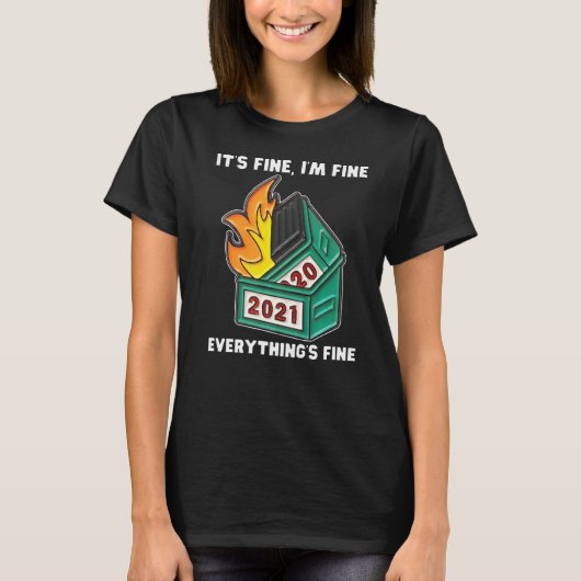 ごみ箱 Tシャツ (正面)