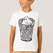 ごみ箱 Tシャツ (正面)