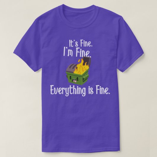 ごみ箱 Tシャツ (デザイン正面)