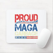ごみ誇りを持ったトランプの支持者 マウスパッド (マウス)