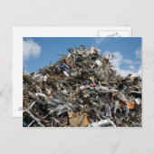 ごみ集積場 ポストカード (正面/裏面)