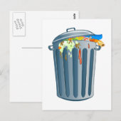 ごみ ポストカード (正面/裏面)