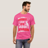 ごめんそのラビットシーズン狩り恋人おもしろい Tシャツ (正面フル)