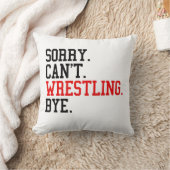 ごめんできないレスリングバイレスラー クッション (ブランケット)