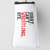 ごめんできないレスリングバイレスラー ゴルフヘッドカバー (回転90)