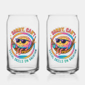 ごめんできない.... ガラス缶 (正面)