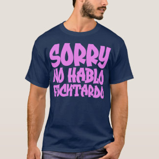 ごめんないハブロフックタルド1 Tシャツ
