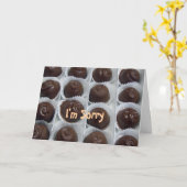 ごめんなさい カード (黄色い花)