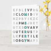 ごめんなさい(ターコイズ) カード (黄色い花)