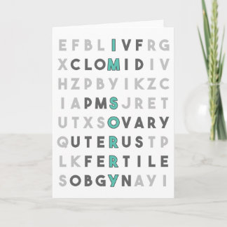 ごめんなさい(ターコイズ) カード