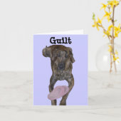 「ごめんなさい」ノートカード カード (黄色い花)