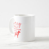 ごめんなさい、私は犬と予定が合わない コーヒーマグカップ (正面左)