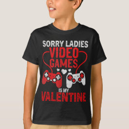 ごめんなレディースゲームがバレンタイン Tシャツ