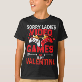 ごめんなレディースゲームがバレンタイン Tシャツ