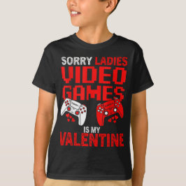 ごめんなレディースゲームがバレンタイン Tシャツ