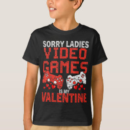 ごめんなレディースゲームがバレンタイン Tシャツ