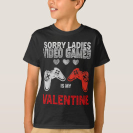 ごめんなレディースゲームがバレンタイン Tシャツ