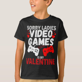 ごめんなレディースゲームがバレンタイン Tシャツ