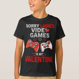 ごめんなレディースゲームがバレンタイン Tシャツ
