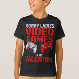 ごめんなレディースゲームがバレンタイン Tシャツ