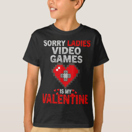 ごめんなレディースゲームがバレンタイン Tシャツ