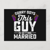 ごめんねこの男は結婚ゲイ ポストカード (正面)