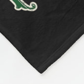 ごめんねサンタ私はフェラルオポッサムクリスマスホリ フリースブランケット (角)