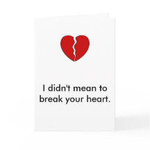 ごめんねハート