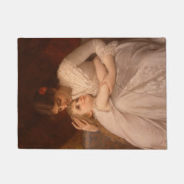 ごめんねママ(ヴィンテージ謝罪アート) ドアマット