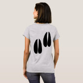 ごめんねヤギたちだけが私の周りを歩ける Tシャツ (裏面フル)