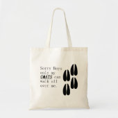 ごめんねヤギだけがわたしを乗り越えてる。 トートバッグ (正面)