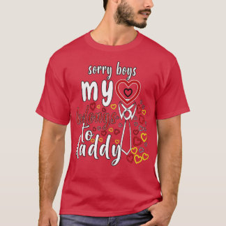 ごめんね俺のハートはパパのものだ Tシャツ