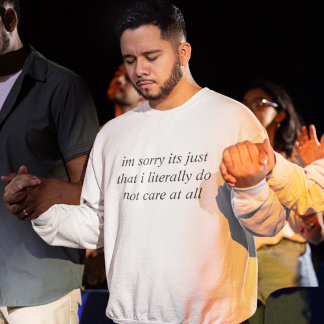 ごめんね単に…汗シャツ スウェットシャツ