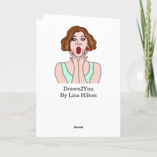 ごめんね恋しく思誕生日おもしろい カード (裏面)