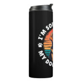 ごめんね犬が必要なの タンブラー (回転左)