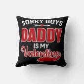 ごめんね男の子パパがバレンタイン クッション (裏面)