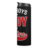 ごめんね男の子パパがバレンタイン タンブラー (回転右)