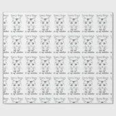 ごめんね私の猫はバレンタイン ラッピングペーパー (フラット)