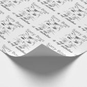 ごめんね私の猫はバレンタイン ラッピングペーパー (角)