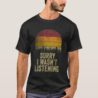 ごめんね私の聞ことわざおもしろいレトロ冗談H Tシャツ