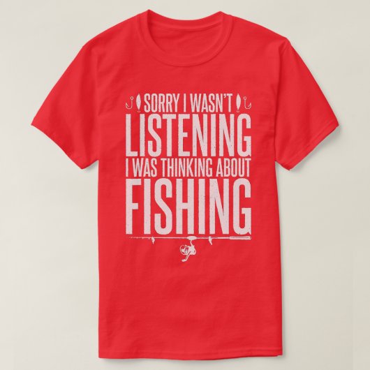 ごめんね私聞はフィシ考えるーのことを Tシャツ (デザイン正面)